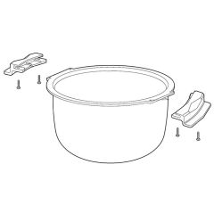 シャープ　炊飯器用　内ナベ（234 380 0303）