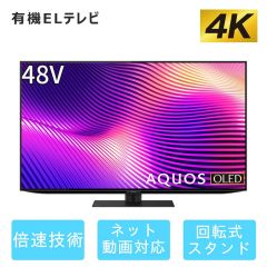 48V型　4K有機ELテレビ+標準配送設置サービス　セット