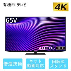 65V型　4K有機ELテレビ+標準配送設置サービス　セット
