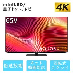65V型　4K mini LEDテレビ+標準配送設置サービス　セット