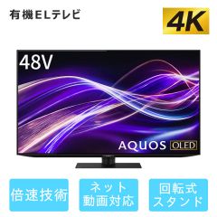 48V型　4K有機ELテレビ+標準配送設置サービス　セット