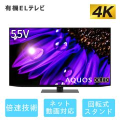 55V型　4K有機ELテレビ+標準配送設置サービス　セット