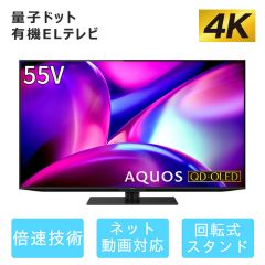 55V型　4K有機ELテレビ+標準配送設置サービス　セット