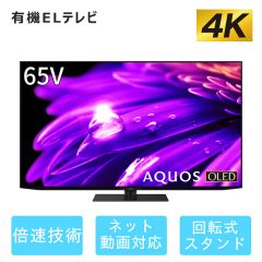 65V型　4K有機ELテレビ+標準配送設置サービス　セット