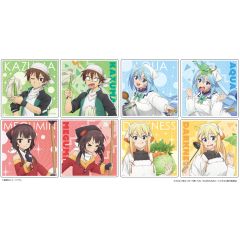 アニメ「この素晴らしい世界に祝福を！」両面アクリルコースター4枚セット