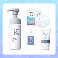 薬用泡洗顔フォームと薬用UV美白クリーム、フェイスマスクの4点セット