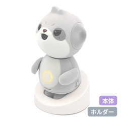 【予約商品】ポケとも本体「おれさまタイプ」 (ロボット単体) + 卓上充電ホルダー (セット品③)