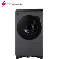 【整備済み再生品】【左開きタイプ】プラズマクラスタードラム式洗濯乾燥機＜グレー系＞+標準配送設置サービス　セット