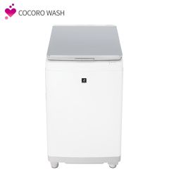 【整備済み再生品】タテ型洗濯乾燥機＜シルバー系＞+標準配送設置サービス　セット