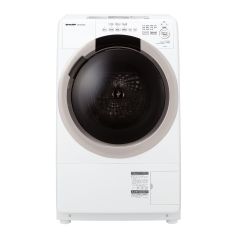 【整備済み再生品】【右開きタイプ】プラズマクラスタードラム式洗濯乾燥機＜ベージュ系＞+標準配送設置サービス　セット