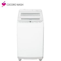 【整備済み再生品】全自動洗濯機＜ホワイト系＞+標準配送設置サービス　セット