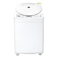 【整備済み再生品】タテ型洗濯乾燥機＜ホワイト系＞+標準配送設置サービス　セット