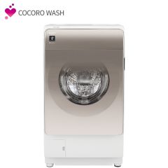 【整備済み再生品】【左開きタイプ】プラズマクラスタードラム式洗濯乾燥機＜ゴールド系＞+標準配送設置サービス　セット