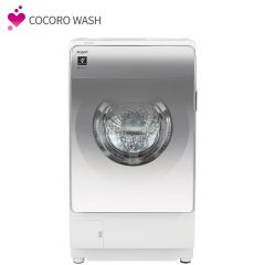 【整備済み再生品】【左開きタイプ】プラズマクラスタードラム式洗濯乾燥機＜シルバー系＞+標準配送設置サービス　セット