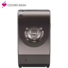 【整備済み再生品】【左開きタイプ】プラズマクラスタードラム式洗濯乾燥機＜ブラウン系＞+標準配送設置サービス　セット