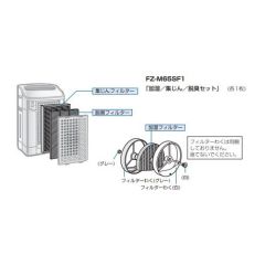 シャープ　加湿空気清浄機　交換用フィルター