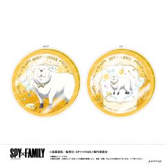 SPY×FAMILY　オイルインアクリルコースター D ボンド・フォージャー