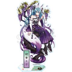 初音ミク　百鬼夜行 アクリルスタンドL 妖狐(藤)