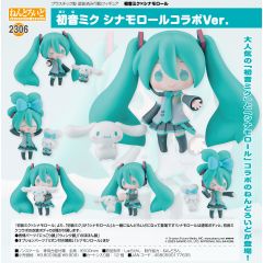 ねんどろいど　初音ミク×シナモロール　初音ミク　シナモロールコラボVer.