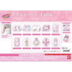 プリキュア　アクリルバッジ プリキュアオールスターズ A BOX