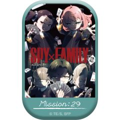 SPY×FAMILY　スクエア缶バッジ／MISSION:29「知恵の甘味／情報屋の恋愛大作戦Ⅱ」メインビジュアル