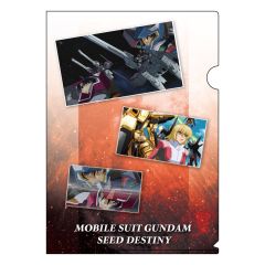 機動戦士ガンダムSEED DESTINY　A4クリアファイル 集合B