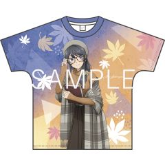 劇場アニメ「青春ブタ野郎はランドセルガールの夢を見ない」　フルグラフィックTシャツ／桜島麻衣　おでかけ（秋＆冬ver.）