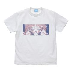 好きな子がめがねを忘れた　三重あい Tシャツ　WHITE-XL