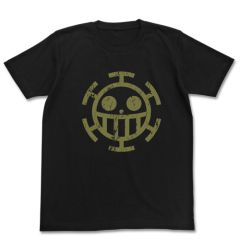 ワンピース　ハートの海賊団Tシャツ/BLACK-XL