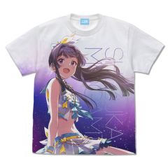 アイドルマスター ミリオンライブ！　都会の空に思うのは 最上静香 フルグラフィックTシャツ/WHITE-XL