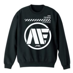 機動戦士Zガンダム　アナハイム・エレクトロニクス トレーナー/BLACK-XL