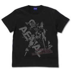 機動戦士ガンダム 水星の魔女　ガンダム・エアリアル Tシャツ/BLACK-XL