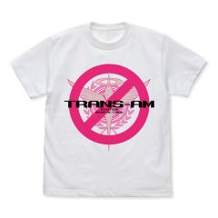 機動戦士ガンダム00　トランザムは使うなよ！Tシャツ/WHITE-XL