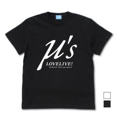 ラブライブ！　μ’s Tシャツ/BLACK-XL