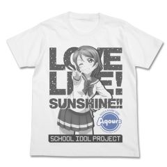 ラブライブ！サンシャイン!!　渡辺曜Tシャツ/WHITE-XL