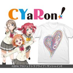 ラブライブ！サンシャイン!!　CYaRon！Tシャツ/WHITE-XL