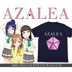 ラブライブ！サンシャイン!!　AZALEA Tシャツ/NAVY-XL