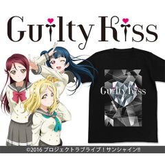 ラブライブ！サンシャイン!!　Guilty Kiss Tシャツ/BLACK-XL