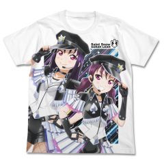 ラブライブ！サンシャイン!!　Saint Snow フルグラフィックTシャツ/WHITE-XL