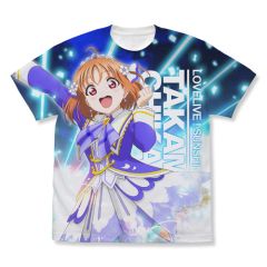 ラブライブ！サンシャイン!!The School Idol Movie Over the Rainbow　高海千歌 フルグラフィックTシャツ Over the Rainbow Ver./WHITE-XL