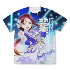 ラブライブ！サンシャイン!!The School Idol Movie Over the Rainbow　桜内梨子 フルグラフィックTシャツ Over the Rainbow Ver./WHITE-XL