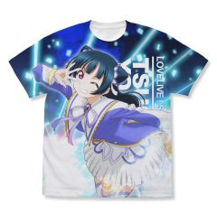 ラブライブ！サンシャイン!!The School Idol Movie Over the Rainbow　津島善子 フルグラフィックTシャツ Over the Rainbow Ver./WHITE-XL