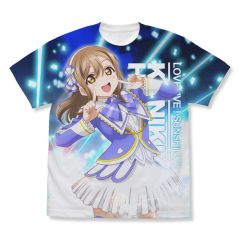 ラブライブ！サンシャイン!!The School Idol Movie Over the Rainbow　国木田花丸 フルグラフィックTシャツ Over the Rainbow Ver./WHITE-XL