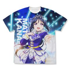 ラブライブ！サンシャイン!!The School Idol Movie Over the Rainbow　松浦果南 フルグラフィックTシャツ Over the Rainbow Ver./WHITE-XL