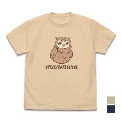 ラブライブ！スーパースター!!　マンマル 手描き風Tシャツ/LIGHT BEIGE-XL