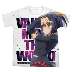 中二病でも恋がしたい！　小鳥遊六花フルグラフィックTシャツ/WHITE-XL