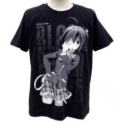 中二病でも恋がしたい！　小鳥遊六花Tシャツ/BLACK-XL