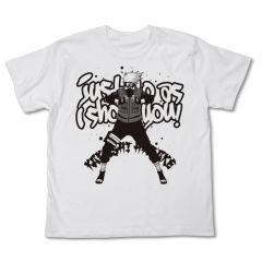 NARUTO-ナルト- 疾風伝　カカシＴシャツ/WHITE-XL