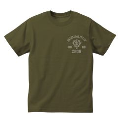 機動戦士ガンダム　ジオン軍ヘビーウェイトTシャツ　MOSS-XL