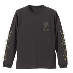 機動戦士ガンダム　ジオン軍ロングスリーブTシャツ　SUMI-XL